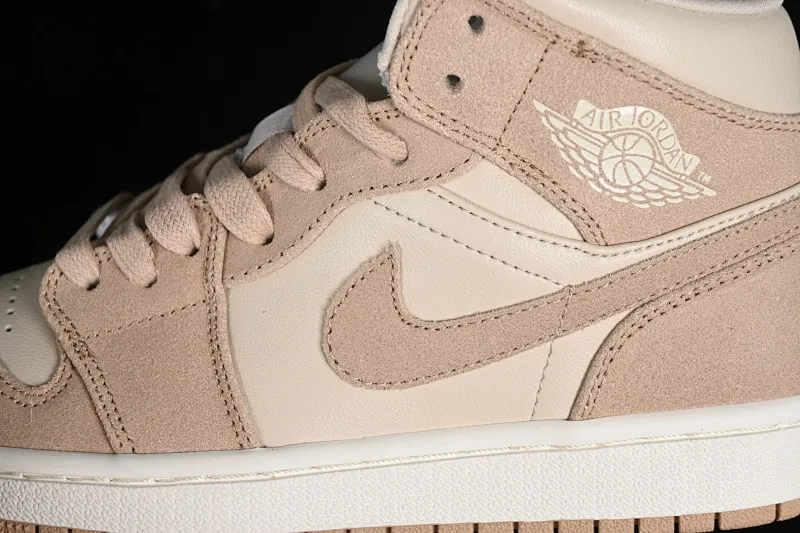 All categories Air Jordan Jordan series basketball shoes Air Jordan 1 Mid Air Jordan 1 Mid AJ1 Joe 1 khaki mid-top basketball shoes FJ3448-200